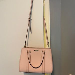 Blush Kate Spade crossbody purse bag